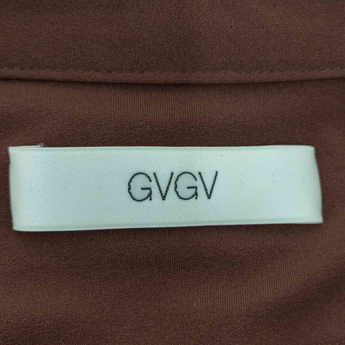 ジーブイジーブイ GVGV ストレッチ スキッパーブラウス&ストレッチパンツ レディース