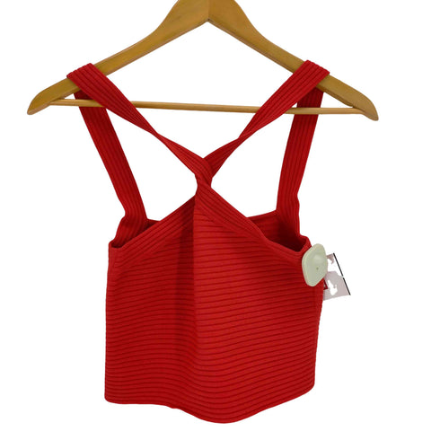 ティーバイアレキサンダーワン T by Alexander Wang リブニットタンクトップ レディース import:S