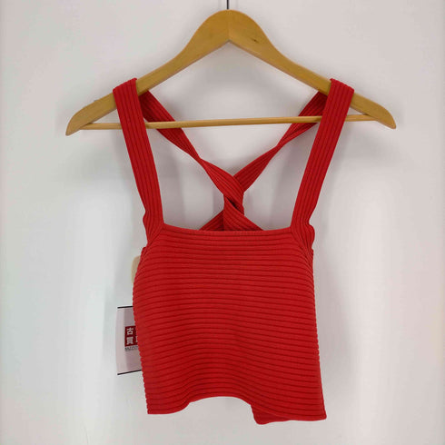 ティーバイアレキサンダーワン T by Alexander Wang リブニットタンクトップ レディース import:S