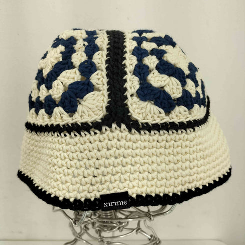 キリメ Kirime Plaid Knitting Hat メンズ