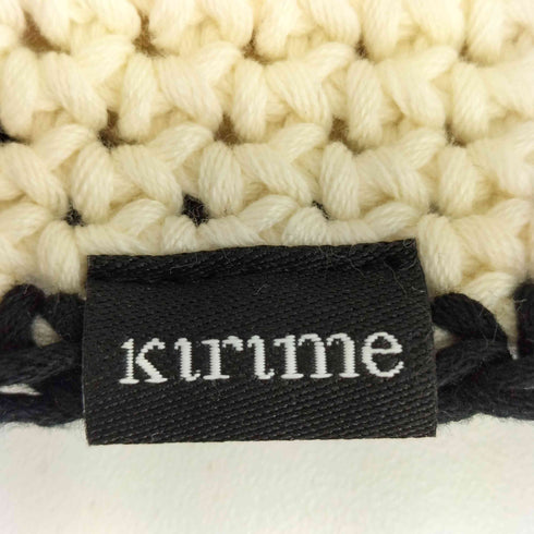 キリメ Kirime Plaid Knitting Hat メンズ