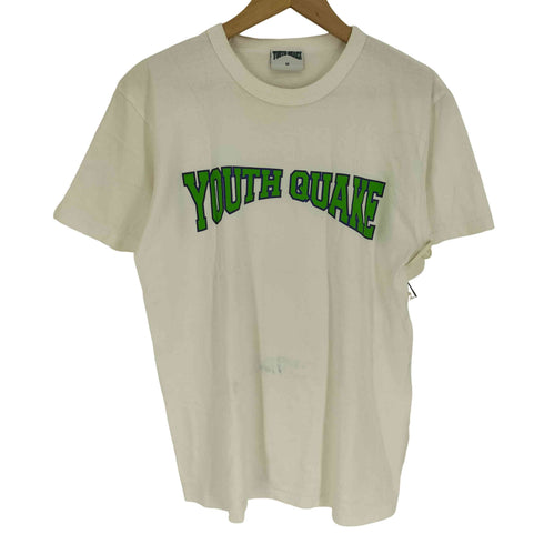Youth Quake ロゴプリント S/S クルーネック Tシャツ メンズ JPN:M