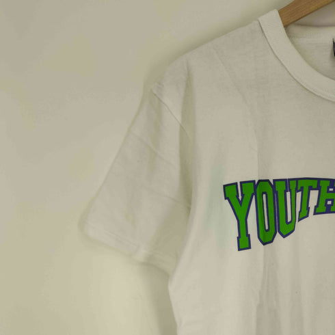 Youth Quake ロゴプリント S/S クルーネック Tシャツ メンズ JPN:M