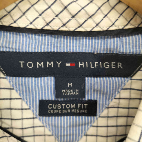 トミーヒルフィガー TOMMY HILFIGER ウィンドーペーンチェックシャツ メンズ M