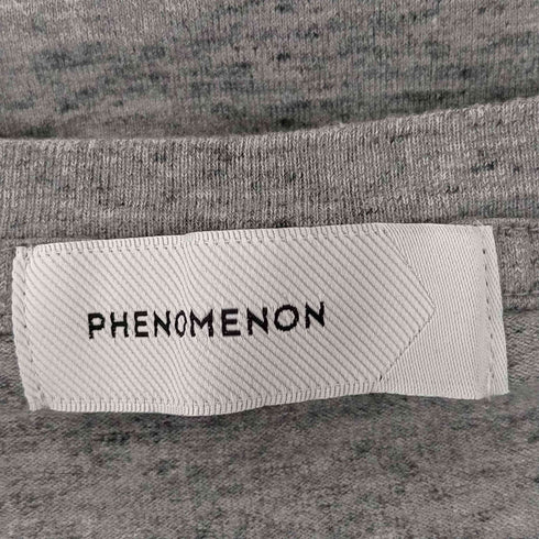 フェノメノン PHENOMENON 16SS 変形デザインS/Sレイヤードカットソー メンズ JPN:S
