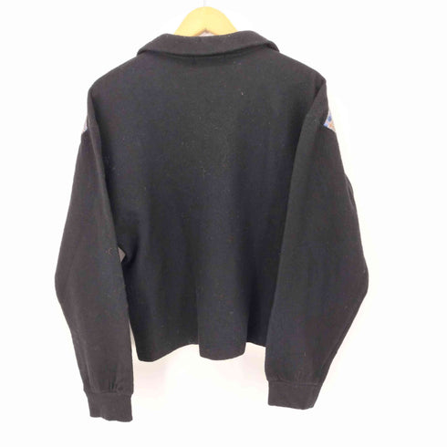 ワイズフォーメン Ys for men チェック ウール スキッパーニット メンズ