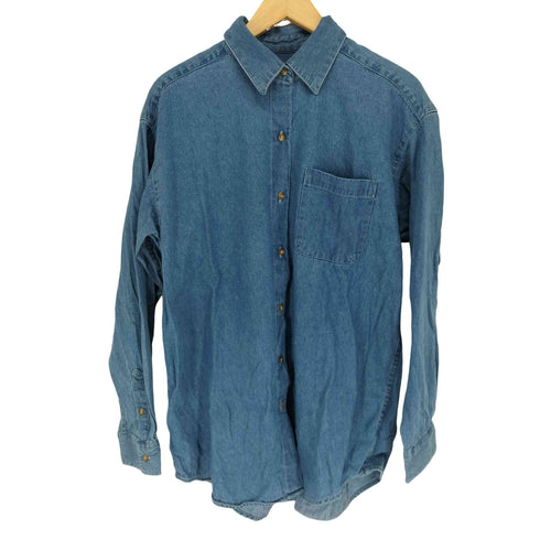 エディーバウアー Eddie Bauer 90S デニムシャツ レディース M