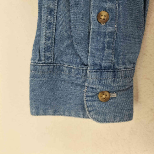 エディーバウアー Eddie Bauer 90S デニムシャツ レディース M