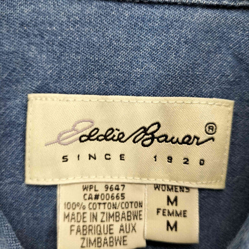 エディーバウアー Eddie Bauer 90S デニムシャツ レディース M