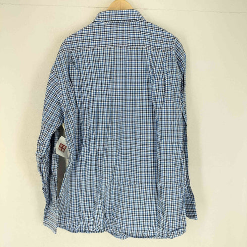トミーヒルフィガー TOMMY HILFIGER 小花×チェック コットンシャツ メンズ 17 34-35