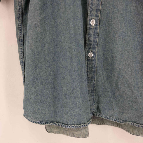 エックスガール X-girl FACE DENIM S/S SHIRT レディース JPN:M