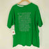 ボディソング BODY SONG. ロゴスマイル両面プリント ダメージ加工 2重 S/S クルーネック Tシャツ メンズ