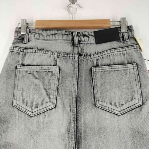 ジーナシス JEANASIS ロントスリットデニムナロースカート レディース JPN:M
