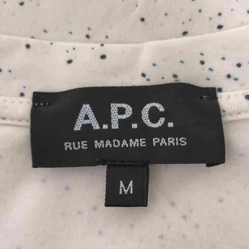 アーペーセー A.P.C. 総柄S/Sカットソー レディース import:M