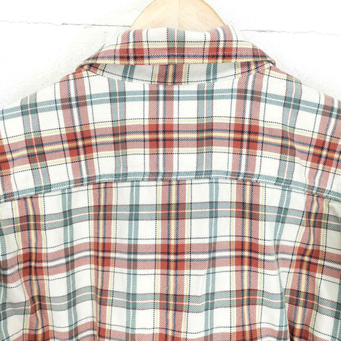 エルエルビーン L.L.Bean 90S~ チェックコットンネルシャツ メンズ XL-TALL