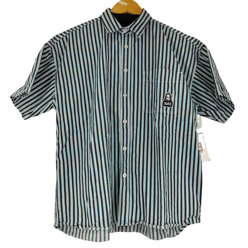 エックスガール X-girl FACE STRIPED S/S SHIRT レディース JPN:S