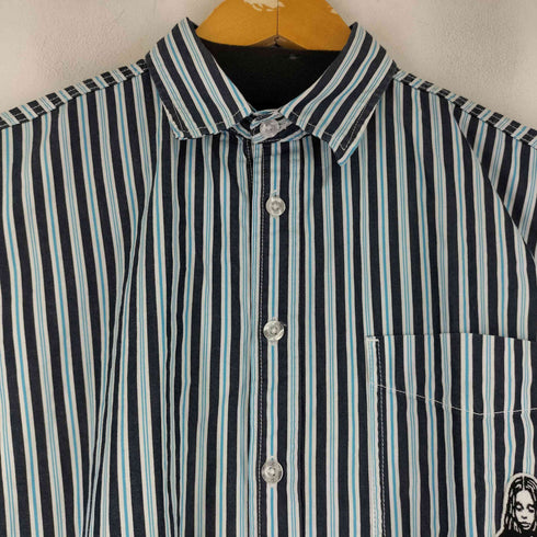 エックスガール X-girl FACE STRIPED S/S SHIRT レディース JPN:S
