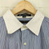 トミーヒルフィガー TOMMY HILFIGER ストライプクレリックシャツ メンズ 16 34-35