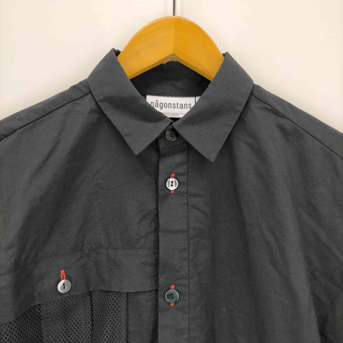 ナゴンスタンス nagonstans water-repellent multi pocket shirt レディース JPN:M