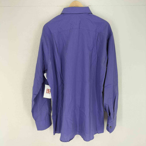 シーケーカルバンクライン ck Calvin Klein NON-IRON ストライプコットンシャツ メンズ 17 1/2 34-35