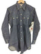 リーバイス Levis 復刻 USA製 ボタン裏刻印555 ショートホーン ウエスタンデニムシャツ メンズ import:S