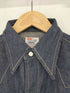 リーバイス Levis 復刻 USA製 ボタン裏刻印555 ショートホーン ウエスタンデニムシャツ メンズ import:S