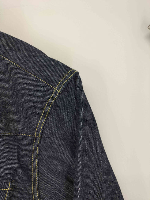 リーバイス Levis 復刻 USA製 ボタン裏刻印555 ショートホーン ウエスタンデニムシャツ メンズ import:S