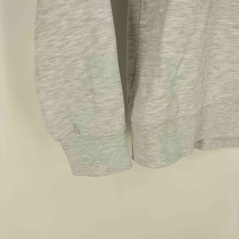 MrGreen PSYCHEDELICS USA製 ロゴプリント 袖ロゴ L/S クルーネック スウェットトレーナー レディース import:S
