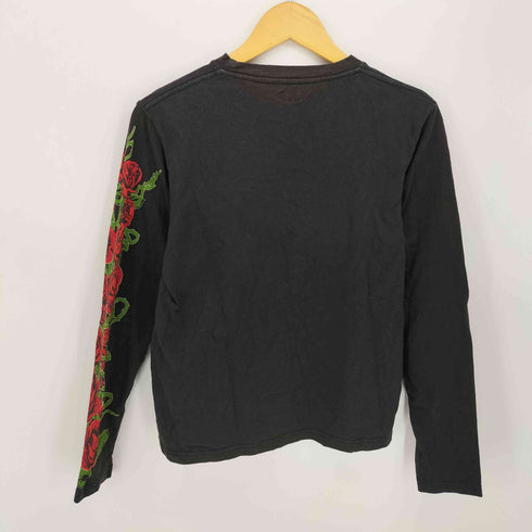 キャピタル KAPITAL Rose Print Long Sleevee Tee 薔薇 ローズプリントロングスリーブTシャツ 長袖 メンズ 0
