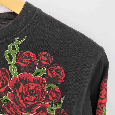 キャピタル KAPITAL Rose Print Long Sleevee Tee 薔薇 ローズプリントロングスリーブTシャツ 長袖 メンズ 0