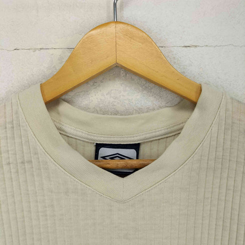 アンブロ UMBRO 90S ロゴ刺繍リブTシャツ メンズ