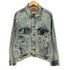 リーバイス Levis 80S USA製 70507-0219 ケミカルウォッシュ ボタン裏523刻印 デニム トラッカージャケット メンズ import:L