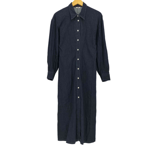 ユニクロユー UNIQLO U デニムロングシャツワンピース レディース JPN:L