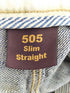 リーバイス Levis 505 スリムストレート デニムパンツ メンズ 30X32