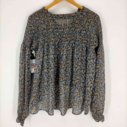 マウジー moussy SMOCK BLOUSE レディース FREE