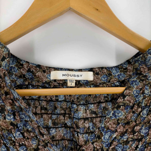 マウジー moussy SMOCK BLOUSE レディース FREE