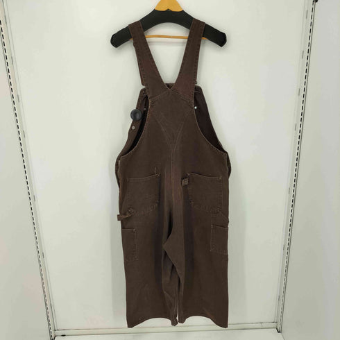 カーハート Carhartt メキシコ製 ダック地 コットン ダブルニー オーバーオール メンズ 44×32