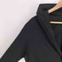ヨウジヤマモト Yohji Yamamoto 25SS COLLECTION 100 KHADI DRAPED DETAIL HOOD DRESS カディ ドレ―ブ ディティールフード ドレープ ブラウス レディース JPN:2