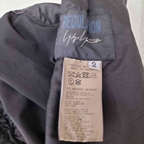 レギュレーションヨウジヤマモト REGULATION Yohji Yamamoto 24SS PE TAFFETA PARACHUTE PANT ポリ タフタ パラシュート パンツ レディース JPN:2