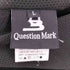 QUESTION MARK ジップアップナイロンジャケット メンズ