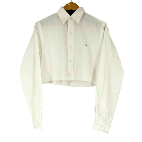 ラルフローレン RALPH LAUREN ポニー刺繍 BD L/S シャツ レディース import:S
