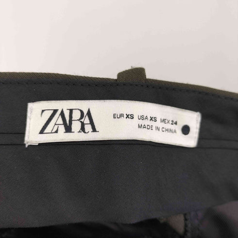 ザラ ZARA テーパードスラックスパンツ レディース JPN:XS