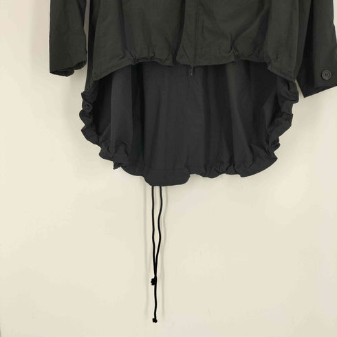 レギュレーションヨウジヤマモト REGULATION Yohji Yamamoto 24SS PE TAFFETA HOODIE JACKETS ポリ タフタ フーディー ジャケット レディース JPN:2