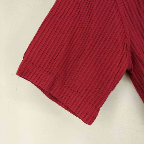 イージーバイゼニア EZ by ZEGNA ストライプ S/S シャツ レディース import:M