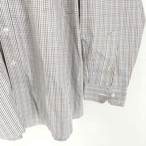 エルエルビーン L.L.Bean WRINKLE RESISTANT チェックシャツ メンズ 16 1/2-34