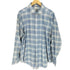 カルバンクライン CALVIN KLEIN infinite cool オンブレチェックシャツ メンズ 17 32/33 XL
