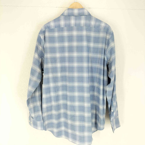 カルバンクライン CALVIN KLEIN infinite cool オンブレチェックシャツ メンズ 17 32/33 XL
