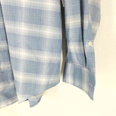 カルバンクライン CALVIN KLEIN infinite cool オンブレチェックシャツ メンズ 17 32/33 XL