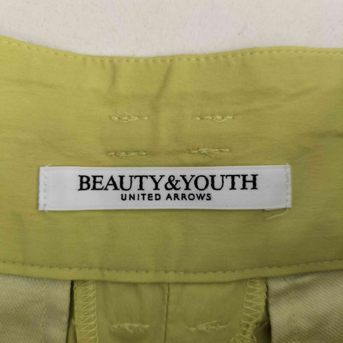 ビューティーアンドユースユナイテッドアローズ BEAUTY & YOUTH UNITED ARROWS タックカーブ パンツ レディース JPN:S
