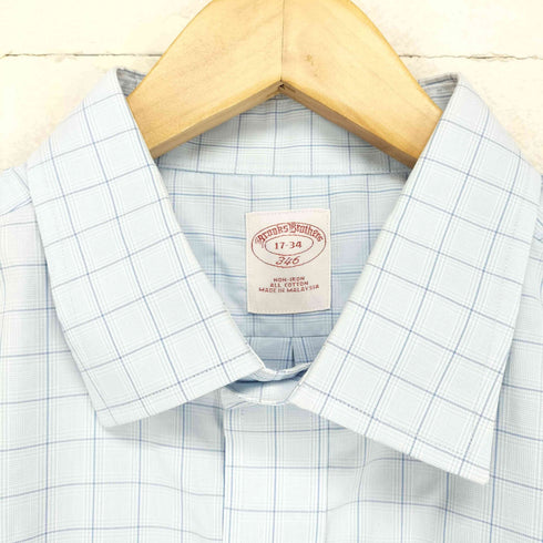 ブルックスブラザーズ 346 BROOKS BROTHERS チェックシャツ メンズ 17-34